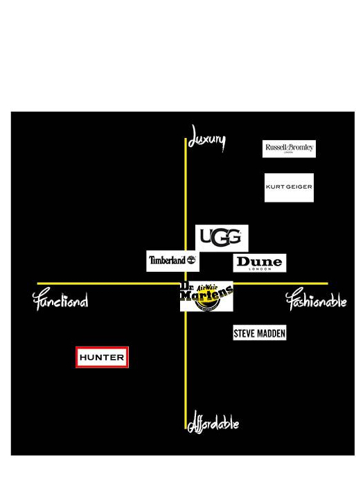 dm competitors matrix